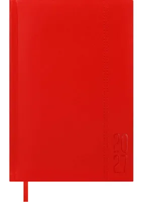 Ежедневник Escalada Наппа 2027 / 73543 (176л, красный)