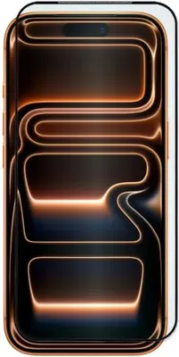 Защитное стекло для телефона Zibelino 3D для Apple iPhone 18 Pro/17 Pro / ZTG-3D-APL-17-PRO-BLK