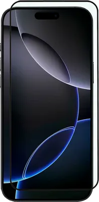 Защитное стекло для телефона Zibelino 3D для Apple iPhone 16 Pro Max / ZTG-3D-APL-16PRO-MAX-BLK