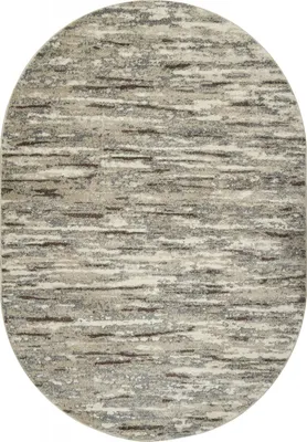 Ковер Merinos Tornado F301-OVAL-BEIGE-BROWN (3х4)