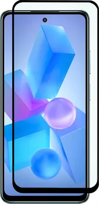 Защитное стекло для телефона Zibelino 5D для Infinix Smart 10 HD /8 /8 Plus /8 HD /8 Pro Hot 40i (ZTG-5D-INF-H40I-BLK)