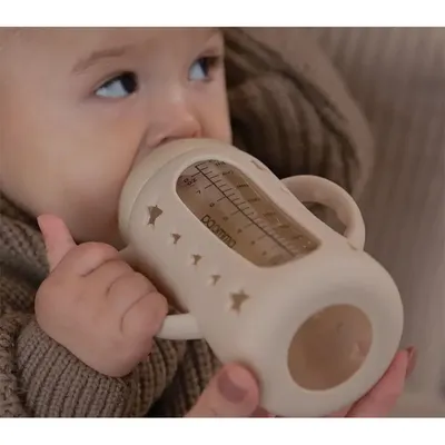 Чехол для бутылочки Paomma Стеклянной (240мл, Almond Milk)