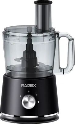 Кухонный комбайн RAGEX R128-201 (темно-серый)