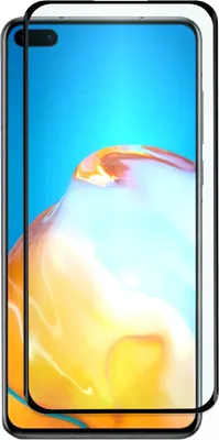 Защитное стекло для телефона Zibelino 3D для Huawei P40 Pro / ZTG-3D-HUA-P40-PRO-BLK
