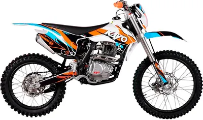 Мотоцикл Kayo K1-L 250 MX 21/18 YX166FMM без ПТС