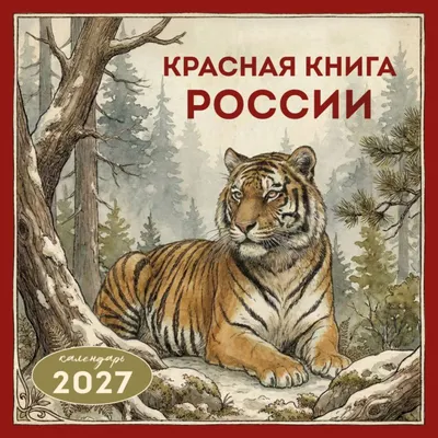Календарь настенный Эксмо Красная книга России. 2027 год (9785042392801)