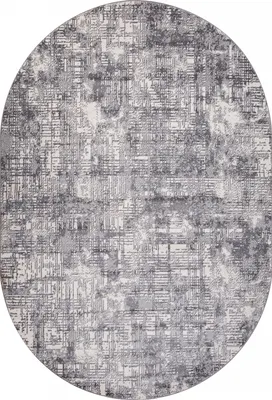Ковер Merinos Tornado F050-OVAL-GRAY (3х4)