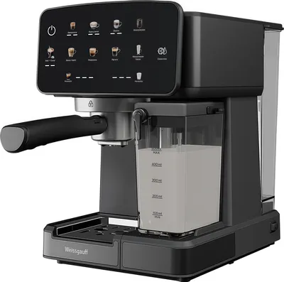 Кофеварка эспрессо Weissgauff WCM-356 DB Automatic Cappuccino ColorTouch