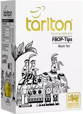 Чай листовой TARLTON FBOP-TIPS Черный (100г)