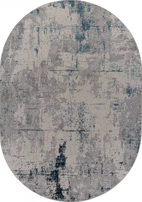Ковер Merinos Liman F169-OVAL-CREAM-D.BLUE (2.8х3.8)
