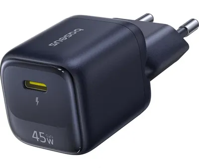 Адаптер питания сетевой Baseus EnerFill FN22 1C 45W / E0123300 (черный)