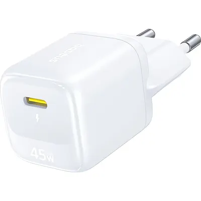 Адаптер питания сетевой Baseus EnerFill FN22 1C 45W / E0123301 (белый)