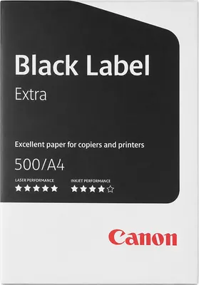 Бумага Canon Black Label Extra 80г/м2 / 8169B001 (500л)