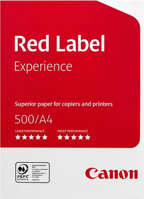 Бумага Canon Red Label Experience 80г/м2 / 3158V529 (500л)