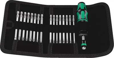 Набор бит WERA Kraftform Kompakt 60 Torque 1.2-3.0 Нм / 05059293001