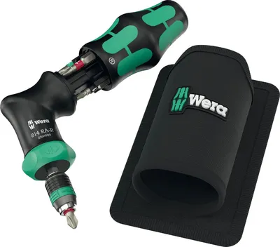Рукоятка отверточная WERA Kraftform Kompakt Pistol RA-R 1/4" / 05051535001