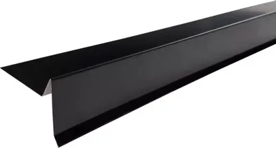 Планка торцевая Скайпрофиль 75x25x65x10x2000 0.45 PE RAL9005
