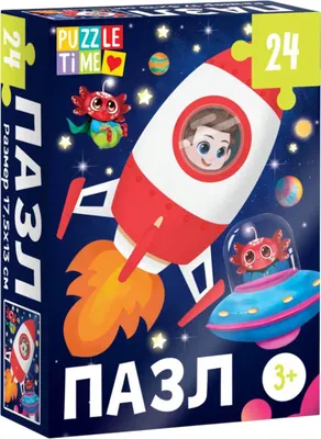 Пазл Puzzle Time В космосе / 7005850 (24эл)