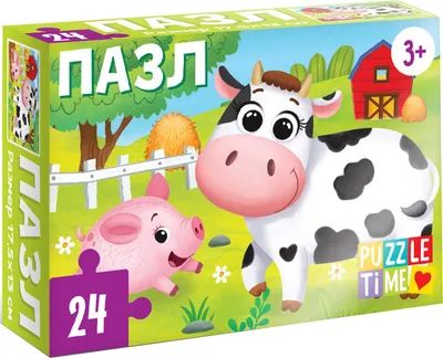 Пазл Puzzle Time На ферме / 7005867 (24эл)
