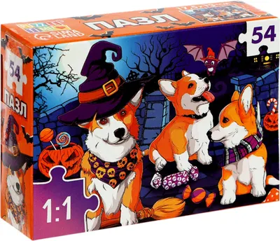 Пазл Puzzle Time Ужасно милые корги / 9815531 (54эл)
