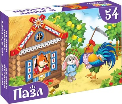 Пазл Puzzle Time Сказки №8 / 10733553 (54эл)