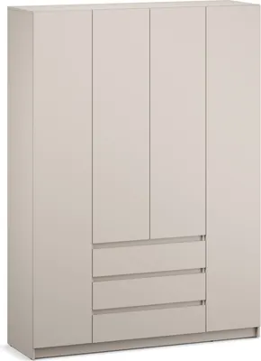 Шкаф Империал Феникс-3 160 4д3ящ (кашемир)