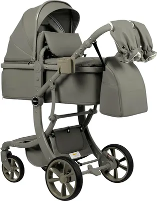 Детская универсальная коляска Aimile Adventurer PU / ADVPU-20 (хаки)