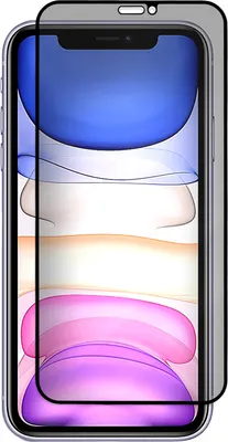 Защитное стекло для телефона Zibelino 3D Private для Apple iPhone 11/Xr / ZTG-3D-PR-APL-11-BLK