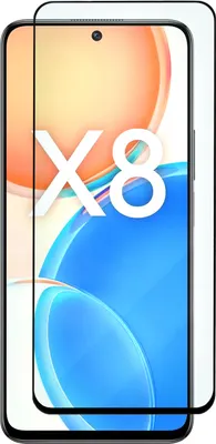 Защитное стекло для телефона Zibelino 5D для Honor X8/X8a/90 Lite 5G/Huawei Nova Y90 4G (ZTG-5D-HUA-HON-X8-BLK)