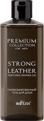 Гель для душа Belita Premium Collection For Men Strong Leather (400мл)