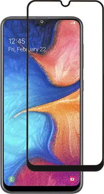 Защитное стекло для телефона Zibelino 5D для Samsung A20/A30/A30s/A50/A50s/M21/M30/M31/M30s (ZTG-5D-SAM-A205-BLK)
