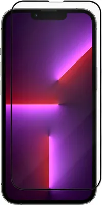 Защитное стекло для телефона Zibelino 3D для Apple iPhone 17e/16e/13/13 Pro/14 (ZTG-3D-APL-13PRO-BLK)