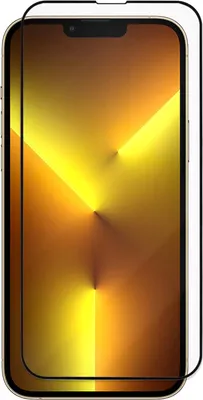 Защитное стекло для телефона Zibelino 3D для Apple iPhone 13 Pro Max/14 Plus (ZTG-3D-APL-13PRO-MAX-BLK)