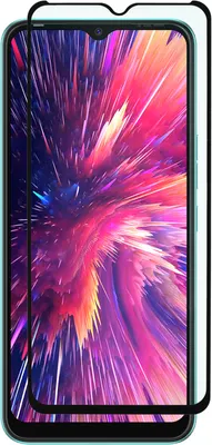 Защитное стекло для телефона Zibelino 5D для Tecno Spark Go 2022/Spark 8C/8P / ZTG-5D-TCN-GO-2022-BLK