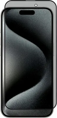 Защитное стекло для телефона Zibelino 3D Private Apple iPhone 15 Pro Max ZTG-3D-PR-APL-15-PRO-MAX-BLK