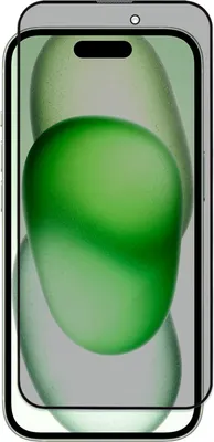 Защитное стекло для телефона Zibelino 3D Private для Apple iPhone 15/16 / ZTG-3D-PR-APL-15-BLK