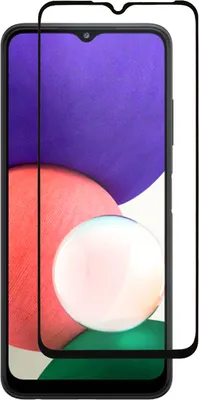 Защитное стекло для телефона Zibelino 5D для Samsung A14 5G/A22s 5G/A22 5G/M14 5G ZTG-5D-SAM-A226-BLK
