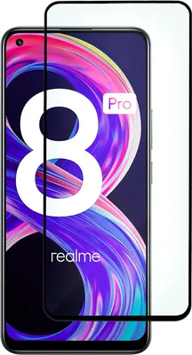 Защитное стекло для телефона Zibelino 5D для Realme 11 4G/10 4G/9 4G/9 Pro+ 5G/8 4G/8 Pro 4G (ZTG-5D-RLM-8-BLK)