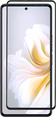 Защитное стекло для телефона Zibelino 5D для Tecno Camon 20/20 Pro 4G / ZTG-5D-TCN-20-BLK