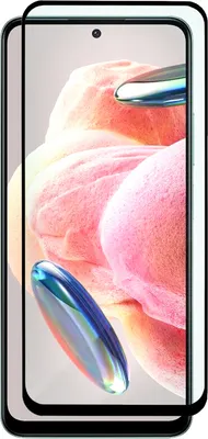 Защитное стекло для телефона Zibelino 5D для Xiaomi Redmi Note 12 4G/5G/Poco X5 5G (ZTG-5D-XMI-NOT12-BLK)
