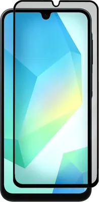 Защитное стекло для телефона Zibelino 3D Private для Samsung A18 5G/A17 5G/A16 4G/5G/A26 5G (ZTG-3D-PR-SAM-A166-BLK)