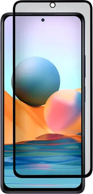 Защитное стекло для телефона Zibelino 3D Private для Xiaomi Redmi Note 14 4G/5G/10 Pro/11 Pro (ZTG-3D-PR-XMI-NOT10-PRO-BLK)