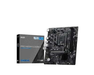 Материнская плата MSI PRO H610M-S DDR4 II
