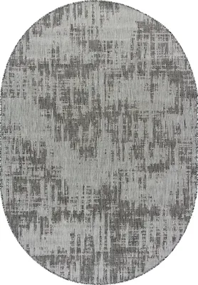 Циновка Merinos Kair S144-OVAL-DARK GRAY (1.4х2)