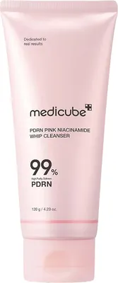 Пенка для умывания Medicube PDRN Pink Niacinamide Whip Cleanser (120г)