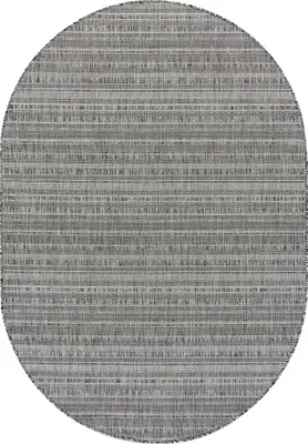 Циновка Merinos Kair S146-OVAL-DARK GRAY (1.2х1.7)
