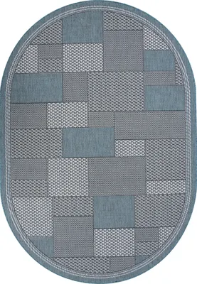Циновка Merinos Kair S148-OVAL-BLUE (1.6х2.3)
