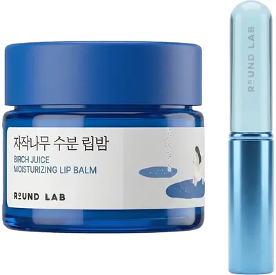 Бальзам для губ Round Lab Birch Juice Moisturizing Lip Balm (20г, с кистью)