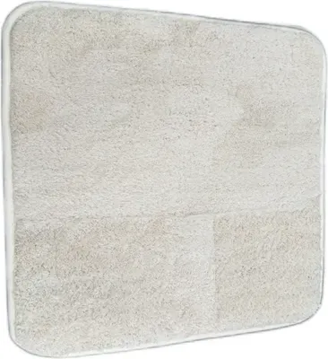 Коврик для туалета SWENSA Caleo 50x50см / SWM-0014-LBG-T (светло-бежевый)
