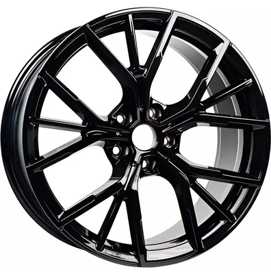 Литой диск INCH ULF-R28 18x8" 5x112мм DIA 66.56мм ET 30мм Full Black